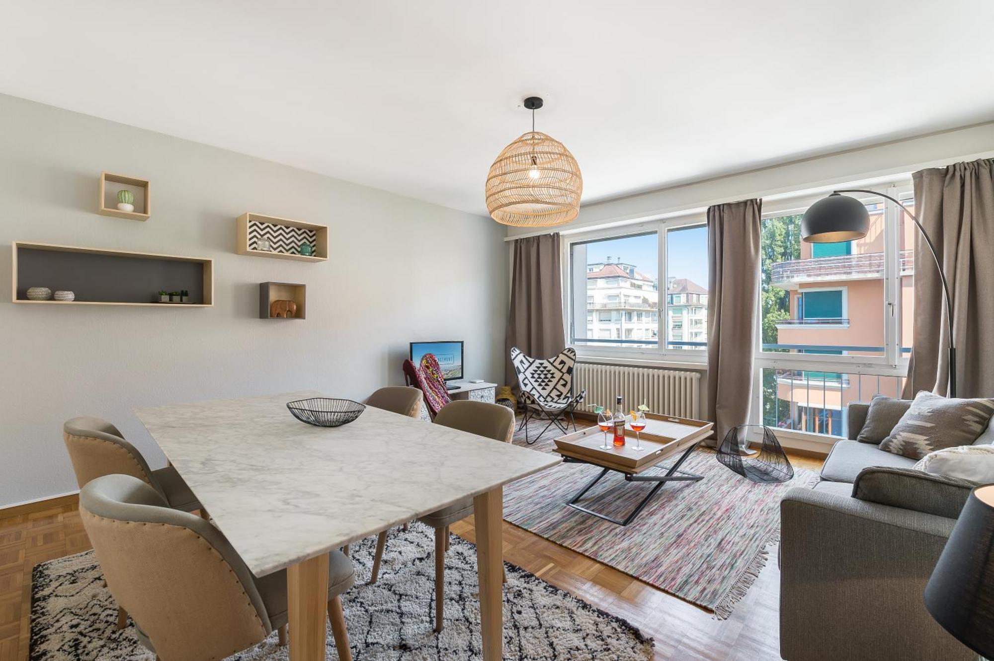 Athenee 40 Residence By Homenhancement Женева Экстерьер фото